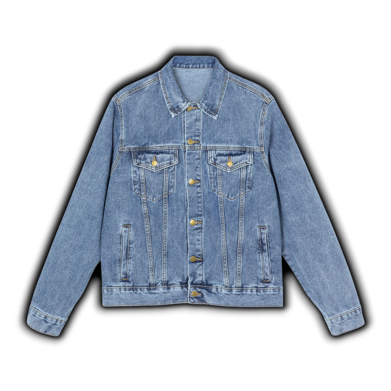 Denim Jacket Light Blue Angels